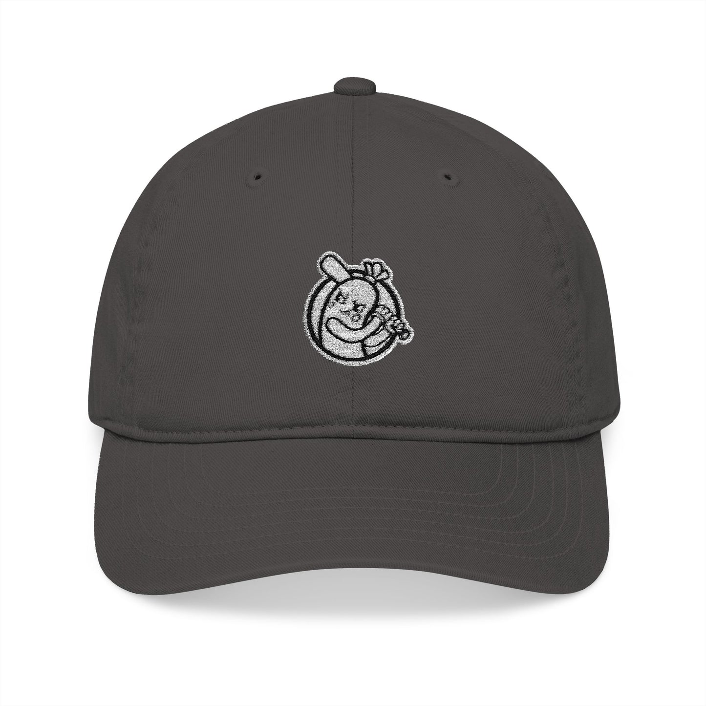 Eco-Friendly Embroidered Baseball Cap - Bangers & Smash monotone