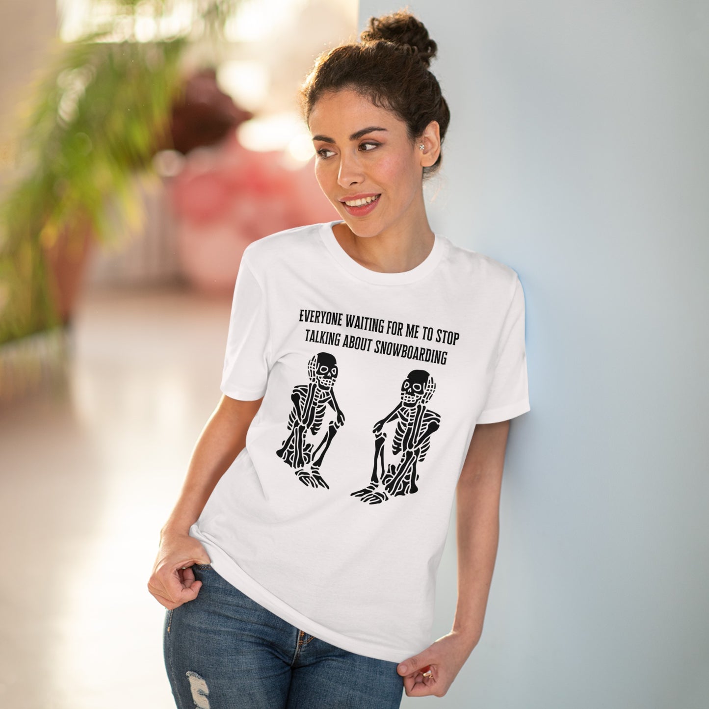 Everyone Waiting For Me To Stop Talking About Snowboarding T shirt