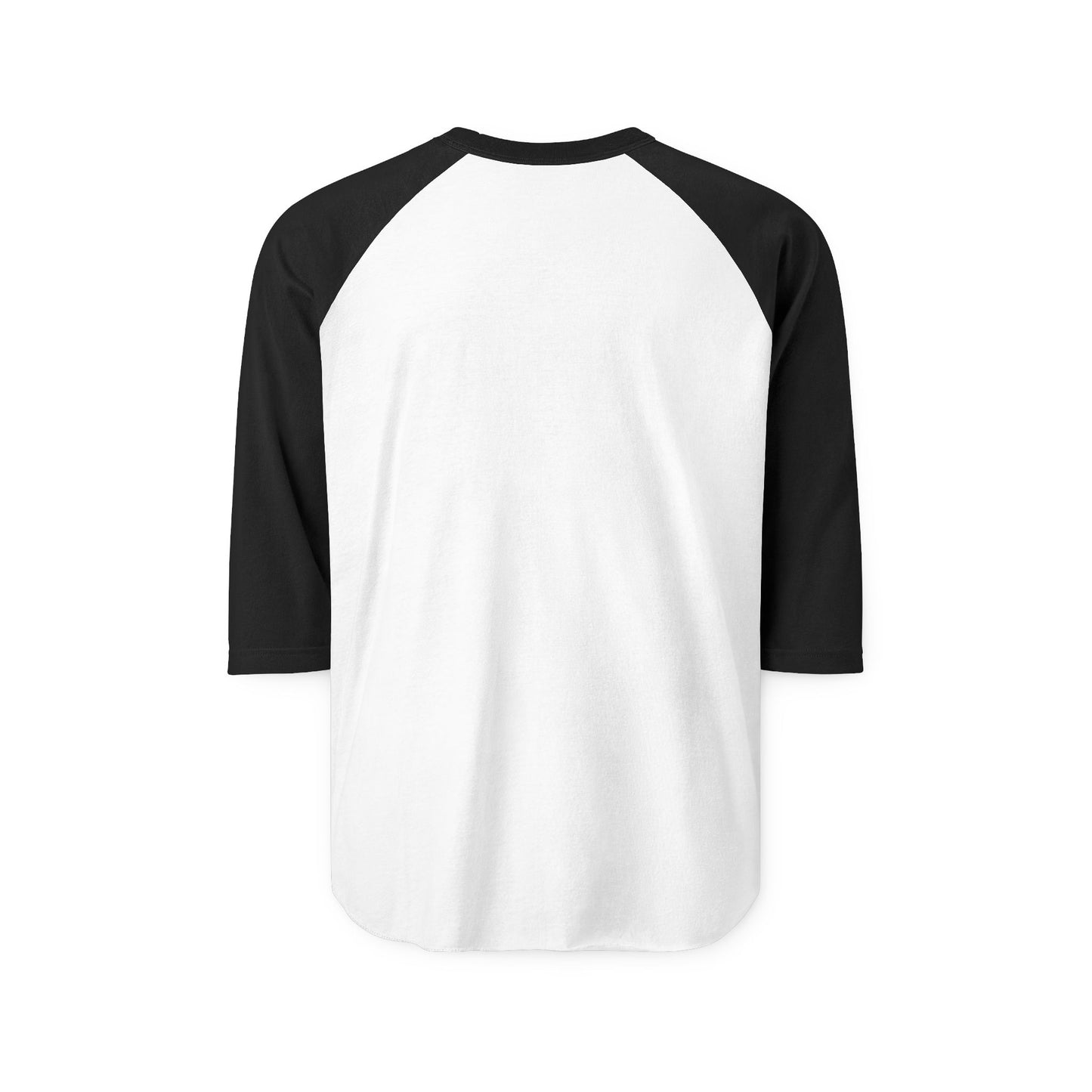 Casual Raglan Shirt - Blue Bangers & Smash Logo, Unisex Three-Quarter Sleeve Tee