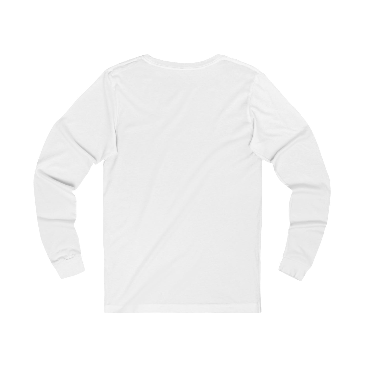 Unisex Jersey Long Sleeve Tee - Bangers & Smash Black and white logo