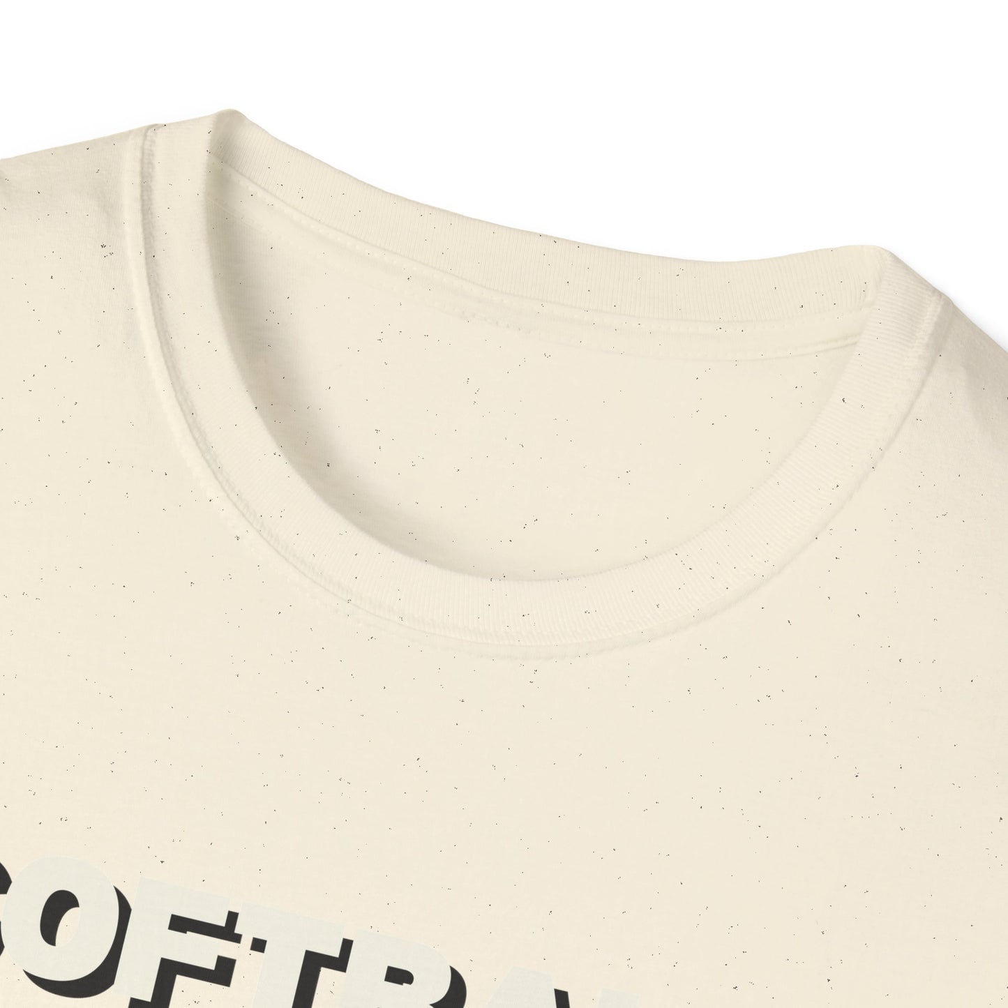 Softball Is Life Drop Shadow Design