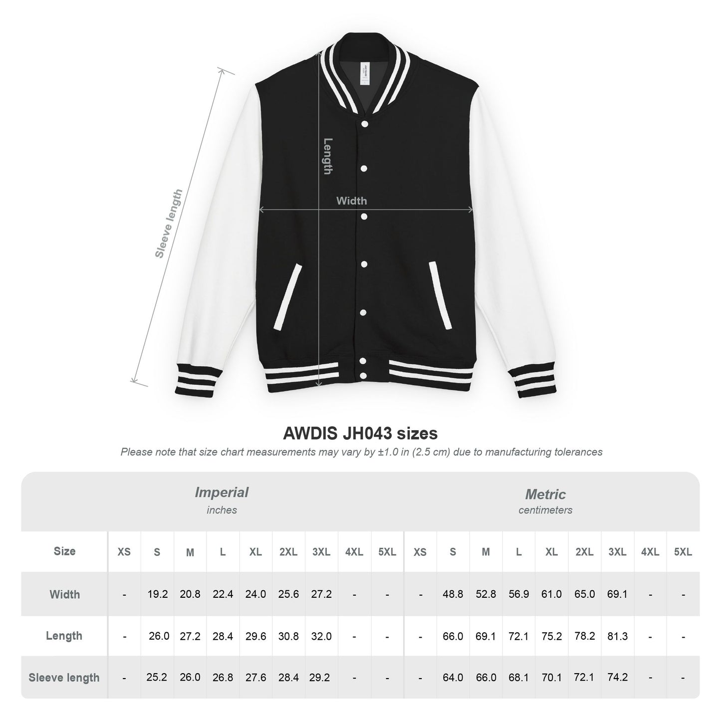 Unisex Heavyweight Letterman Jacket - Bangers & Smash Pink Logo